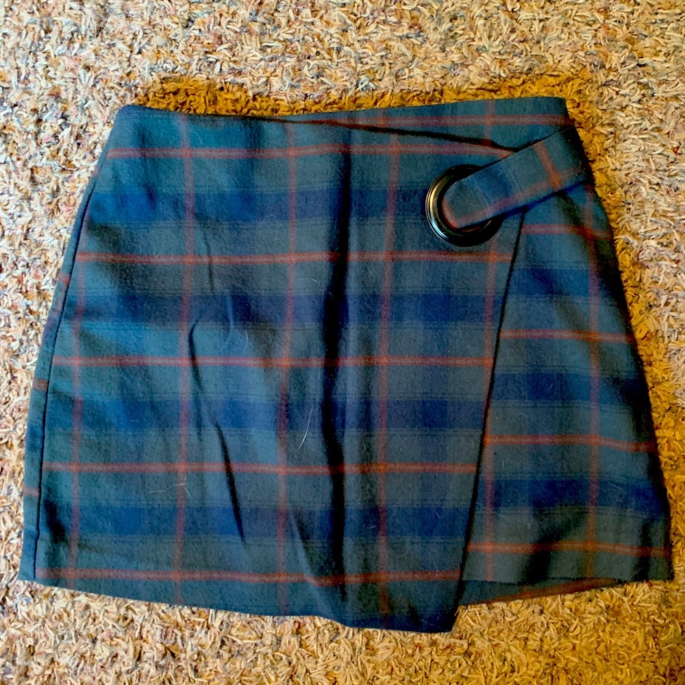 Plaid skort
